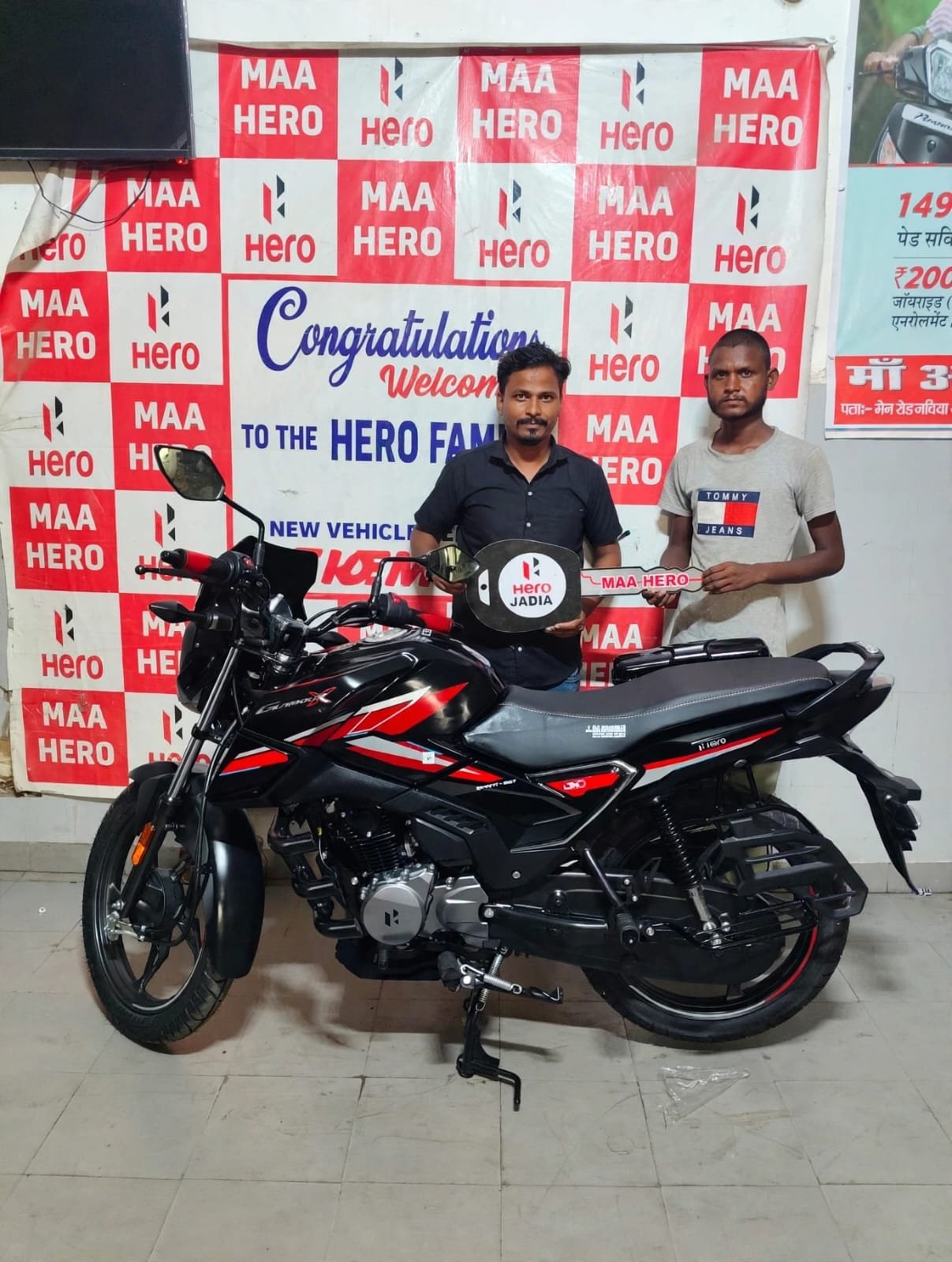 MAA AUTOMOBILES JADIA GLAMOUR X DELIVERED HAPPY CUSTOMER
