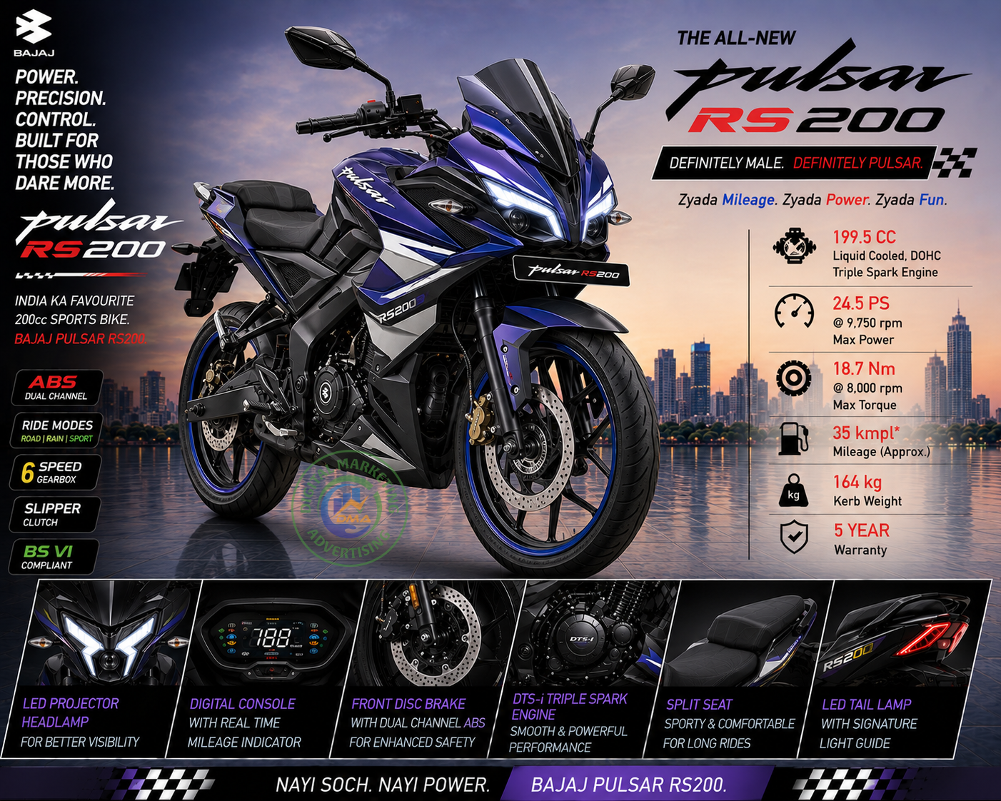 Pulsar RS200