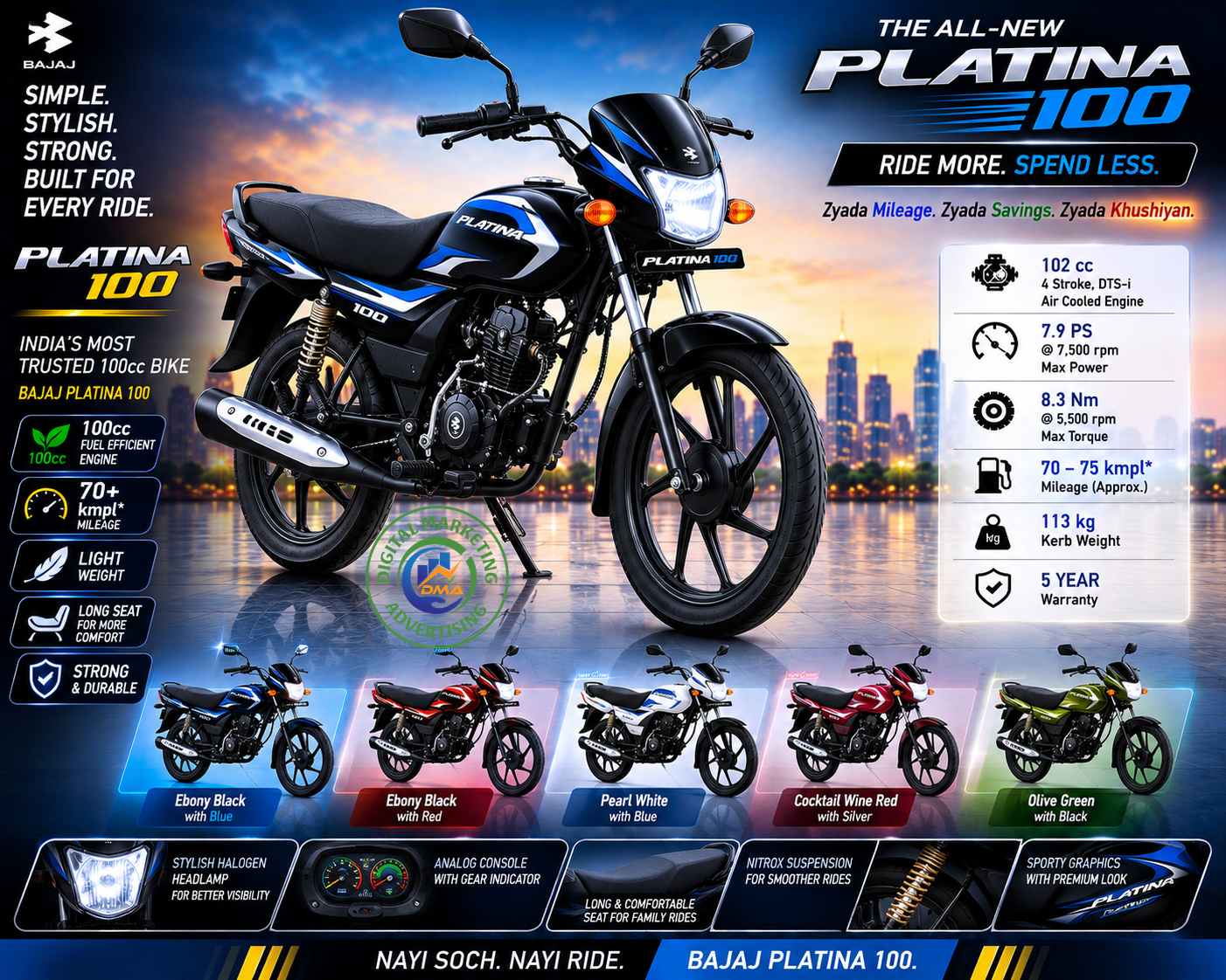 Platina 100
